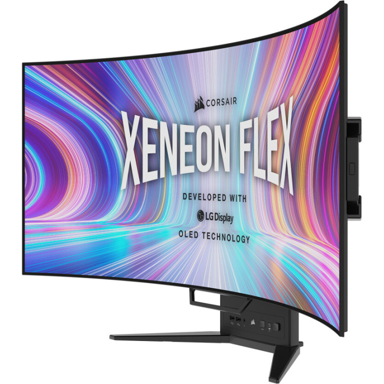 خرید مانیتور Corsair XENEON FLEX - کیفیت WQHD - سایز 45 اینچ - منعطف